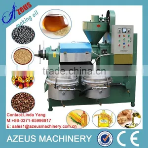 Hot Press and Cold Press Automatic Earthnut / Peanut / Groundnut Oil Expeller Machine thumbnail-1