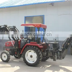 LZ254 25HP 4WD Small Tractor Fit With 4in1 Front End Loader and Backhoe thumbnail-1