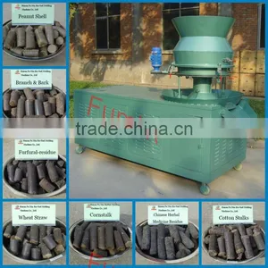 Large Partices Biomass Corn Stalk Briquette Machine thumbnail-1
