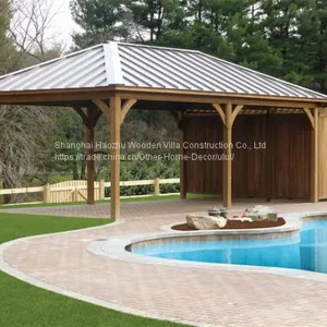 Outdoor Garden Gazebo Pavilion For Sale thumbnail-4