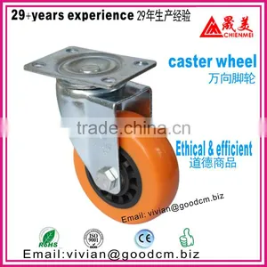 Hot Sale ISO9001 Certificated Long Working Life Rubber Industrial Caster thumbnail-3