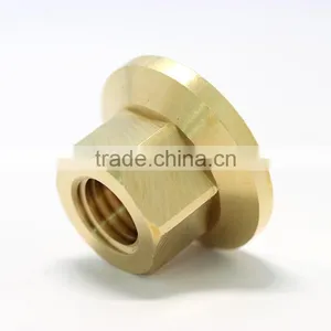 Online Shopping Brass Flange Nut ,brass Hex Nut thumbnail-1
