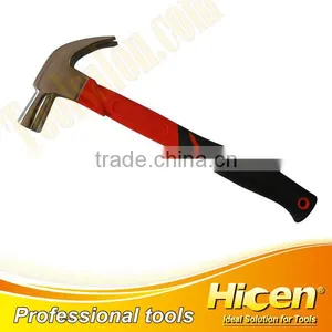 Forged Steel Claw Hammer With Fiberglass Handle thumbnail-1