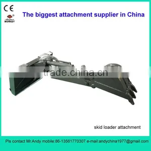 Backhoe Arm for Skid Steer Loader (skid Loader Attachment,bobcat Attachment) thumbnail-1