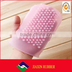 Innovative and Practical Household Silicone Facial Massage Gloves thumbnail-1