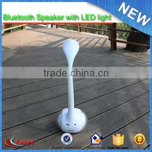 Multifunction Touch Sensor Bluetooth Speaker Desk Lamp With Warm/cold/colorful Light thumbnail-4