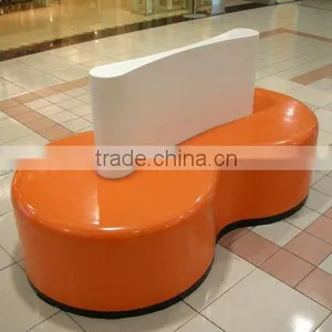 Customised Hand Lay up FRP Public Chair thumbnail-1
