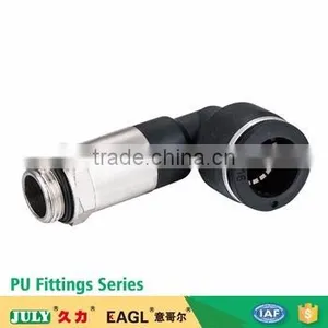 JULY Manufactory Made Push-in Type Black Plastic Gas Pipe Fittings thumbnail-1