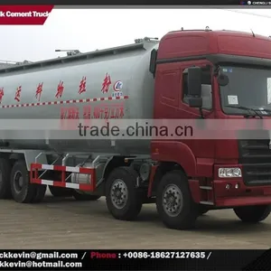4 Axles 50 Tons 8x4 Bulk Cement Tanker Truck thumbnail-3