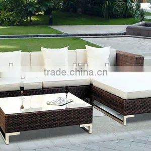 Garden Wicker Sofa thumbnail-1