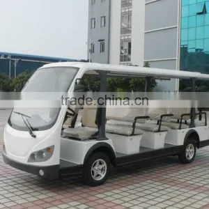 Elegant 4 Wheel City 11 Passenger Shuttle Bus Electric Utility Vehicle thumbnail-2