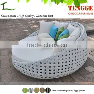 YH-8169 Rattan Wicker Sun Lounger Outdoor Rattan Sunbed thumbnail-4