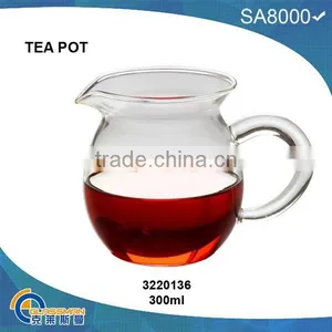 Heat Resistant Glass Teapot Glass Tea Pot thumbnail-1