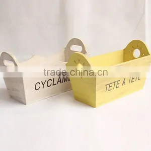 Small Wooden Kitchen Storage Basket thumbnail-2