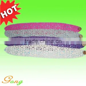Cotton Knitted Headband Pattern Elastic Hair Band thumbnail-1