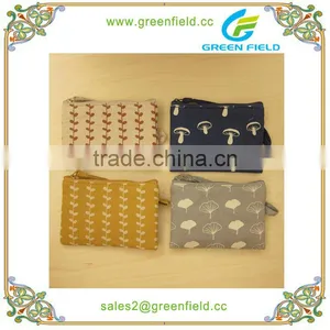 Natural Pattern Cotton/Hemp Coin Bag thumbnail-1