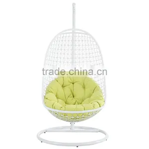 Outdoor Indoor Swing Hanging Chair With Stand Patio Swing Chair thumbnail-2