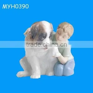 Porcelain Dog and Boy thumbnail-1