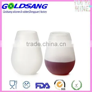 Drinkware Set for Camping 330ML Silicone Whiskey Cup thumbnail-5