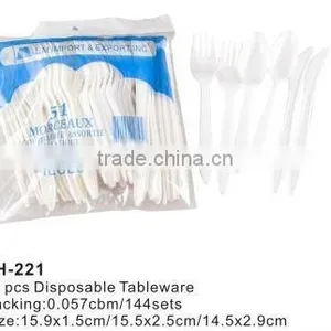 Plastic Disposable Tableware thumbnail-1