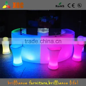 2016 New Illuminated Round Bar Table / Led Light Bar Furniture / Lighting Furniture thumbnail-1