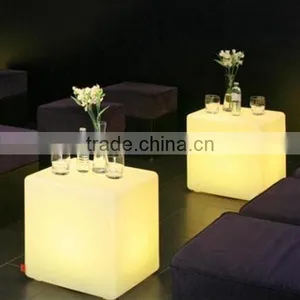 Newly Energy Saving Solar-powered Growing Lighting 3D LED Cube With 16 Colors Change thumbnail-1