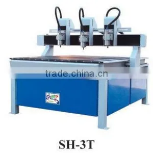 CNC Router Machine SH-3T With X Y Working Area 1300x1300mm and Z Working Area 200mm thumbnail-1