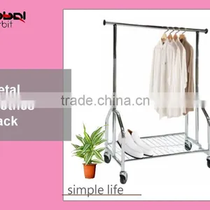 High Quality Heavy Duty Metal Clothes Drying Rack Stand thumbnail-1