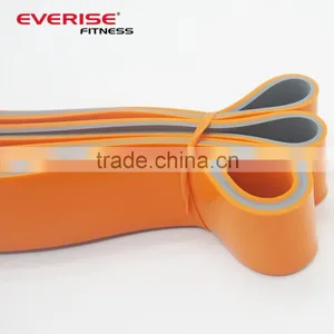 Double Color Latex Resistance Bands Exercise Strap Bands Best Loop Power Pull-up Bands for Strength and Weight Training thumbnail-1