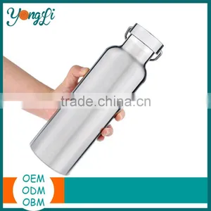 16 oz Stainless Steel Double Walled Vacuum Insulated Metal Water Bottle Travel thumbnail-1