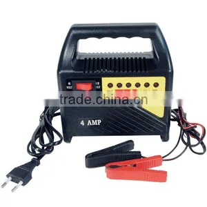 Max Output 4A Portable Car Battery Charger thumbnail-1