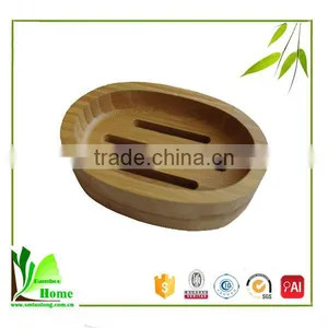 Eco-Friendly Wholesale Bamboo Soap Dish thumbnail-1