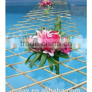 Bamboo Expanding Trellis For Swimming Poor Decoration thumbnail-1