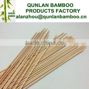 Premium Bamboo Marshmallow Smores Roasting Sticks 30 Inch 5mm Thick Extra Long Heavy Duty Wooden Skewers, 100 Pieces. thumbnail-1