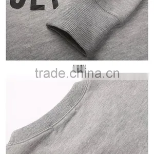Printed Pattern Custom Cotton Sweatshirt Without Hood thumbnail-4