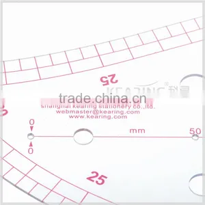 Plastic Non Toxic Sandwich Printing Ruler #6460 in Kearing Brand thumbnail-2