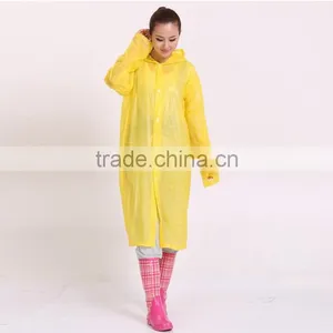 Adult Practical 100% PVC Foldable Raincoat thumbnail-2