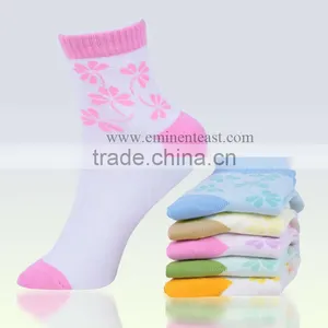 Ladies New Style Plain Socks thumbnail-1