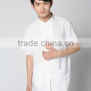 Chinese Short Sleeve Silk Wushu Uniforms thumbnail-4