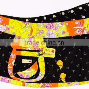 New Design Lady Chilly Grapes Wrap Skirt- Reversible- Wholesale thumbnail-2