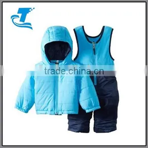 Blue Baby Winter Snowsuit 2 Pieces for Infant Boys thumbnail-1