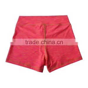 2016 Newest Yoga Shorts Design High Quality Colorful Sports Yoga Women Shorts thumbnail-4