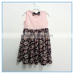 Children Girls Cotton Summer Dress, Organic Cotton Flower Girl Dress, Baby Gril Cotton Dresses thumbnail-2
