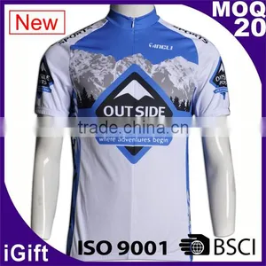 Factory Price Short Sleeve Cycling Jersey Italy Sublimation Ink OEM Services in Cheap Dye Wholesale Custom Cycling Jerseys thumbnail-1