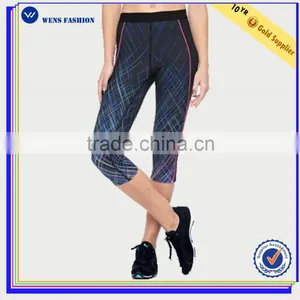 Factory Directly Cool Fashion Sports (Wear) Cheap Printed Leggings For Girls thumbnail-1