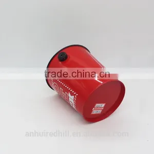 Custom Ice Bucket Tin Boxes for Storage With Handle thumbnail-2