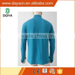 Men's Suitable Soft Long Sleeve Zipper T-shirt Seamless Long Sleeve Zipper T-shirt thumbnail-2