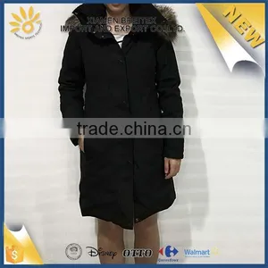 New Design Fashion Custom Cheap Warm Women Parka Jacket thumbnail-1