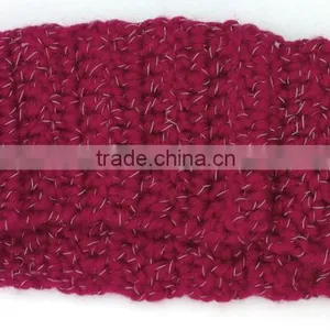 Charmkey Fresh Color Acrylic Polyester Blend Yarn Scarf Knitting Yarn Reflective Yarn thumbnail-5
