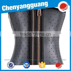 Weight Loss Zipper And Hook Underbust Body Shaper Corset thumbnail-2